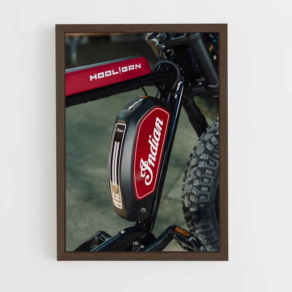 Poster splendide motocyclette indienne – affiche Indian Motorcycle (vue 5)